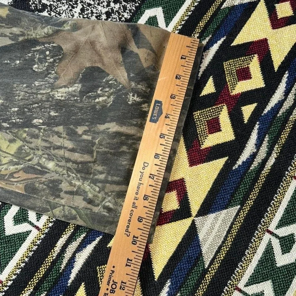 Vintage super baggy faded realtree camo cargo pants w/adjustable waist - Picture 4 of 8